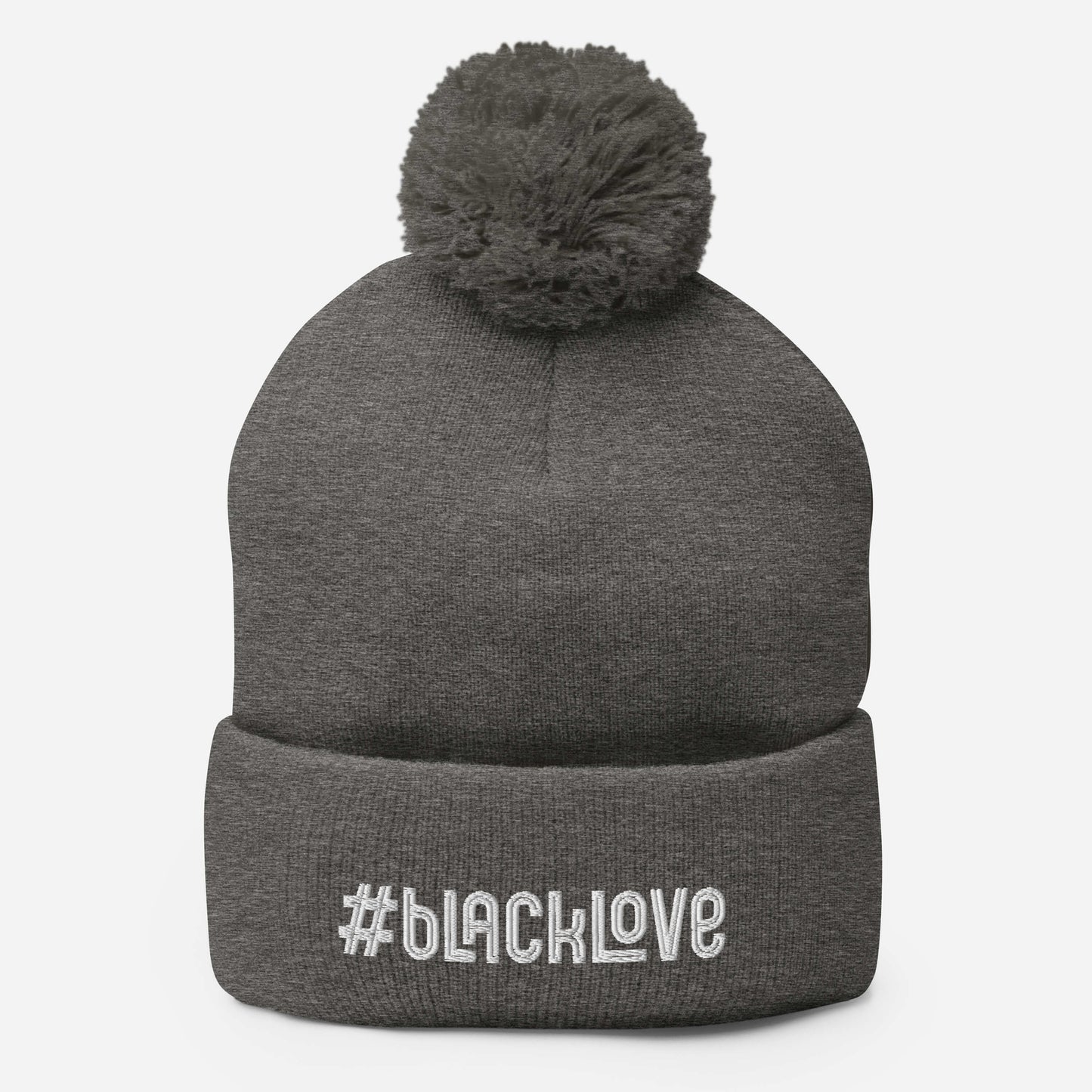 Black Love - Pom Pom Beanie - LetsChatAboutLove