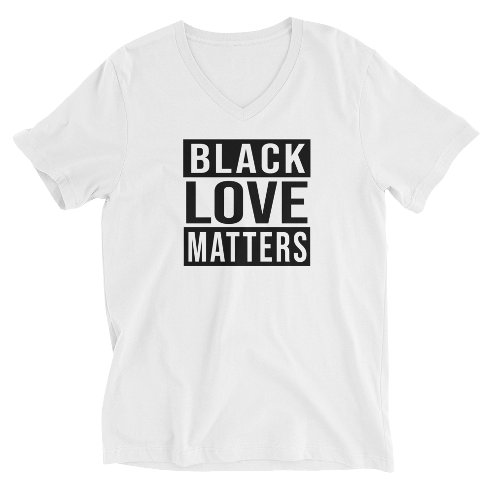 Black Love Matters - Unisex V-Neck Tee