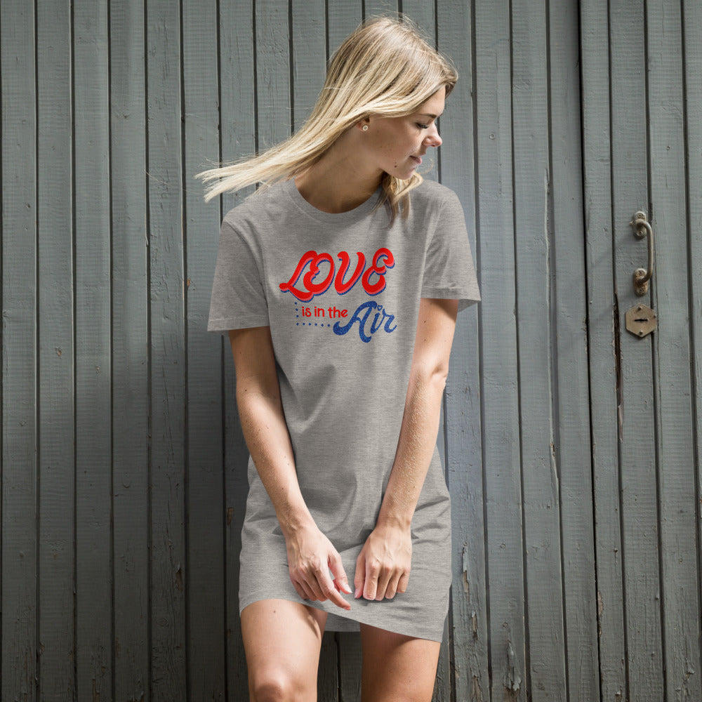 Love is in the Air - Women's Tee Dress - LetsChatAboutLove