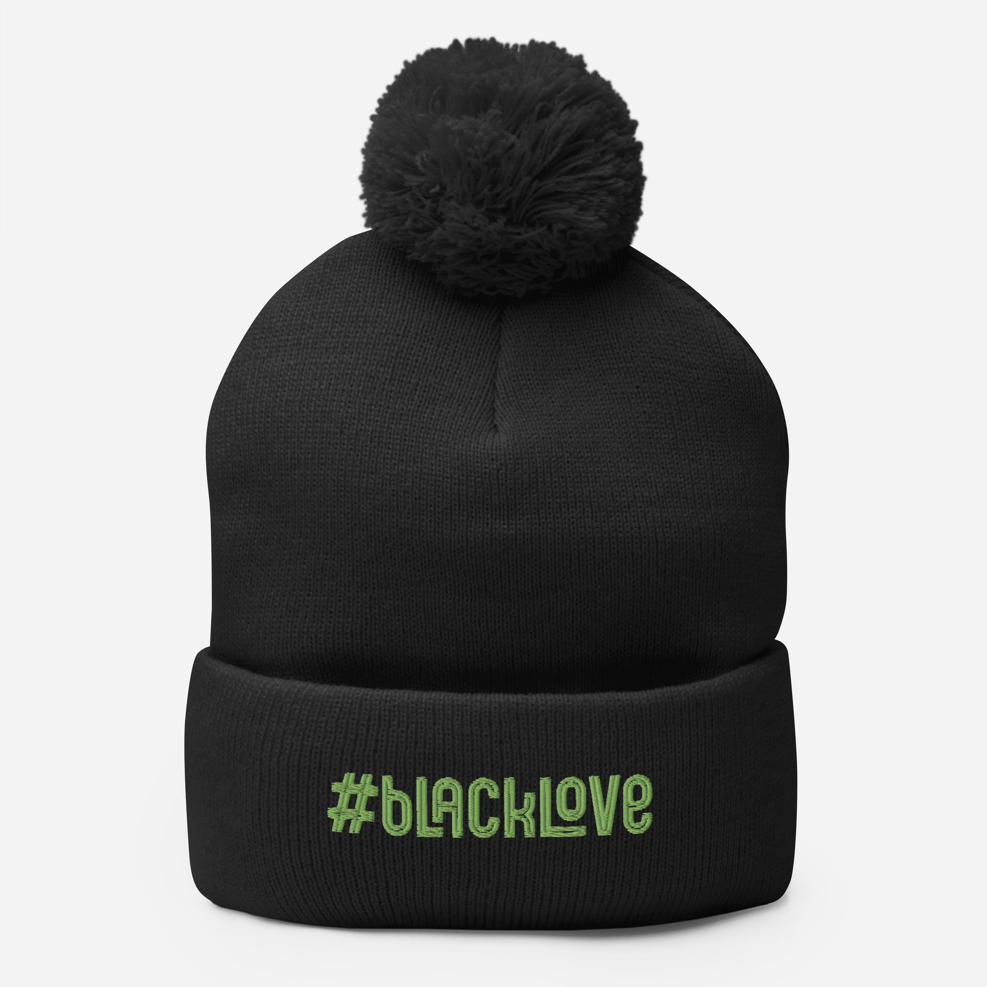 Black Love - Pom-Pom Beanie - LetsChatAboutLove