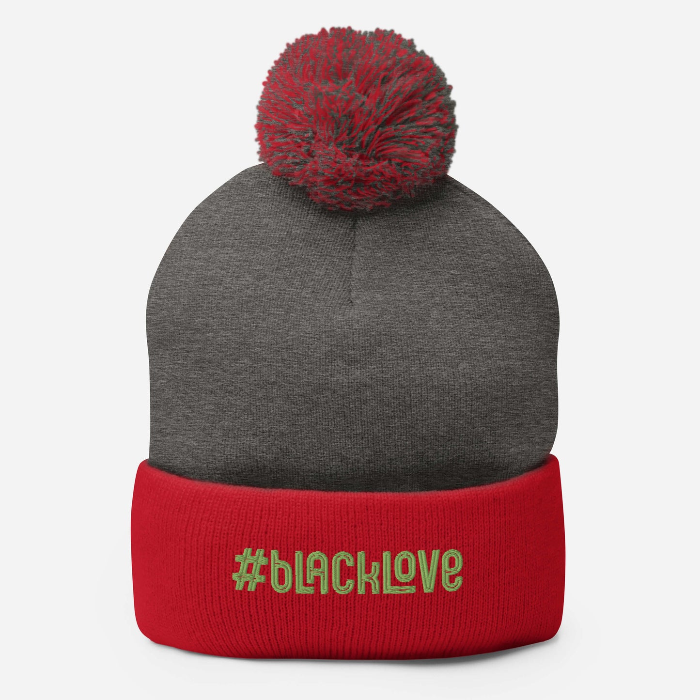 Black Love - Pom-Pom Beanie - LetsChatAboutLove