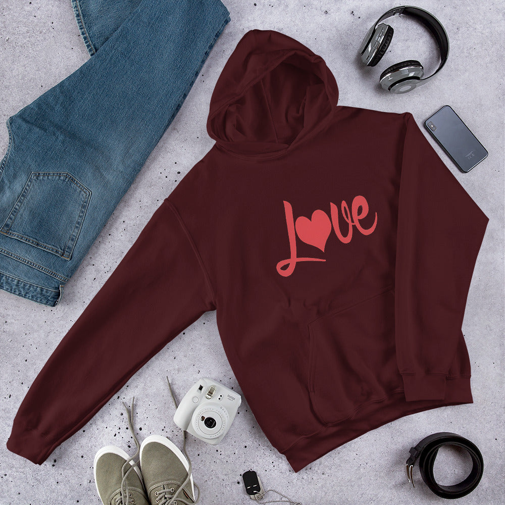 Love - Unisex Hoodie - LetsChatAboutLove
