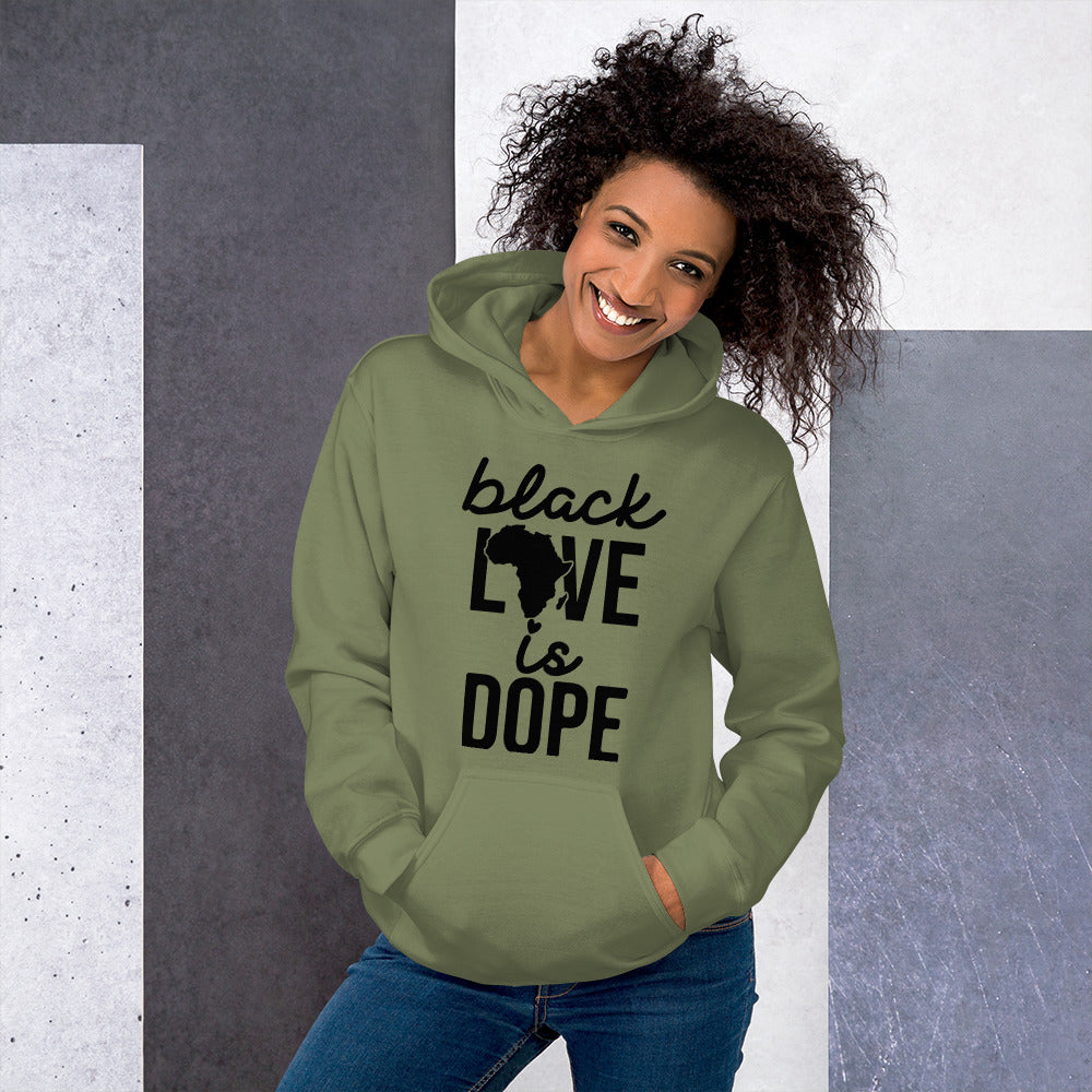 Black Love is Dope - Unisex Hoodie