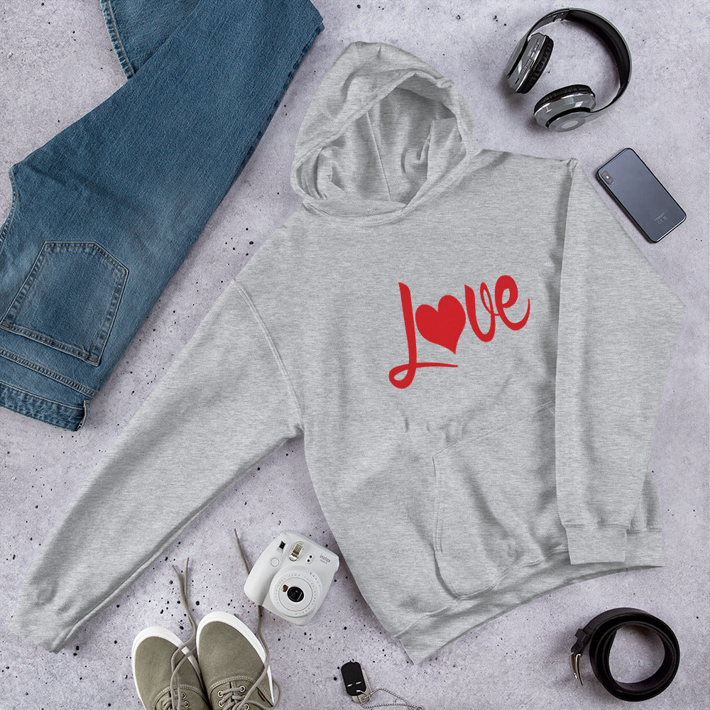 Love - Unisex Hoodie - LetsChatAboutLove