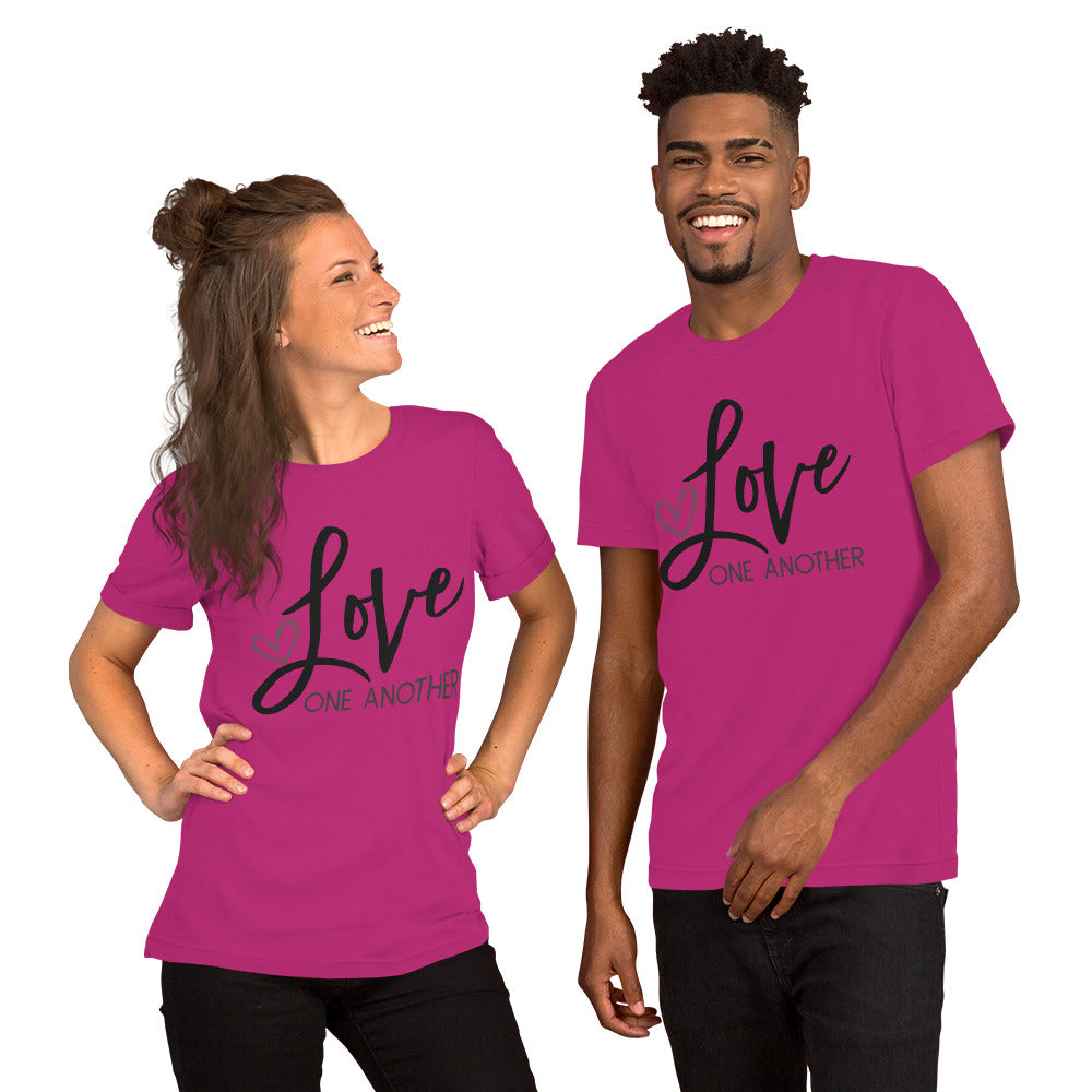 Love One Another - Unisex t-shirt - LetsChatAboutLove